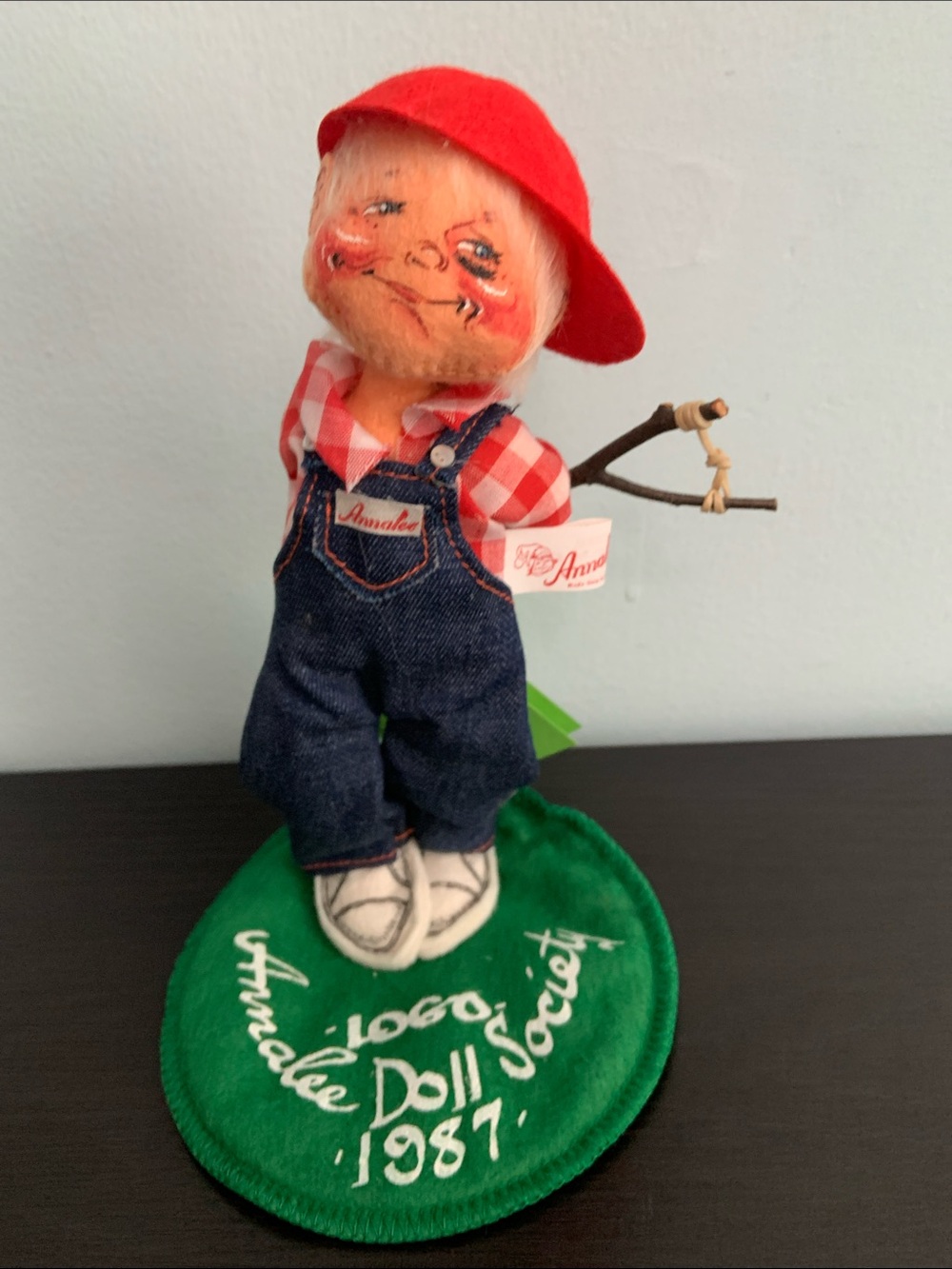 Annalee Boy Doll with Slingshot 1987